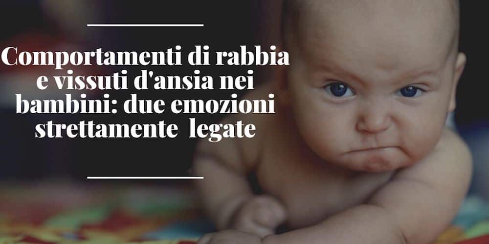 Comportamenti rabbia bambini