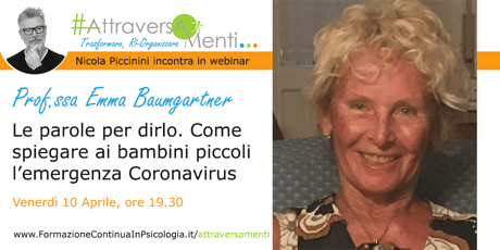 Le parole per dirlo. Come spiegare ai bambini piccoli l’emergenza Coronavirus