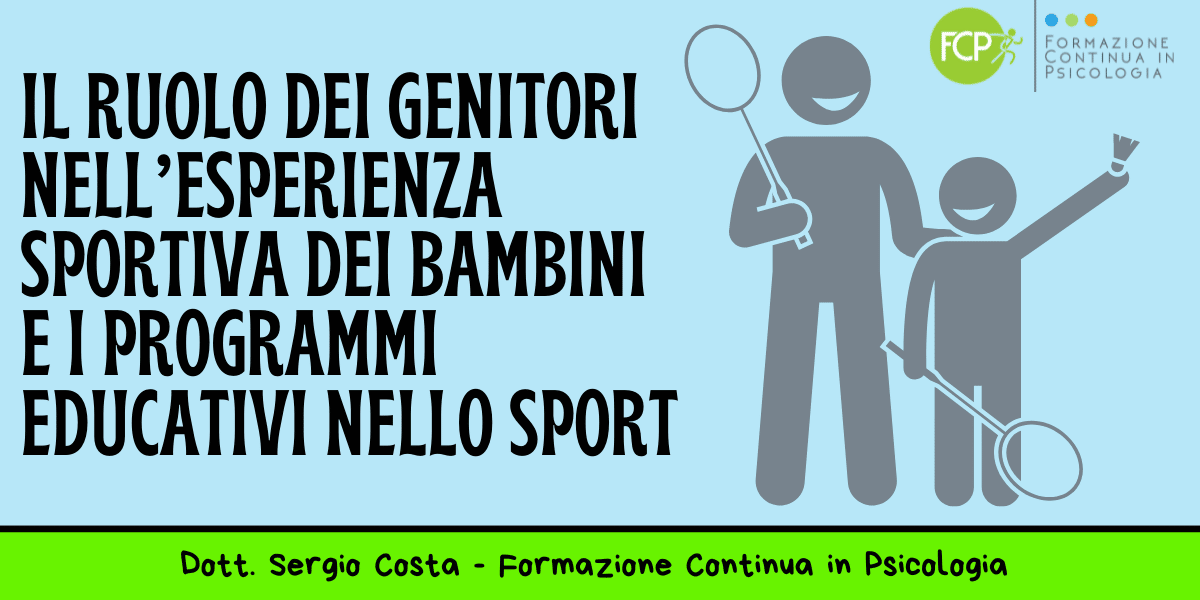 esperienza sportiva dei bambini