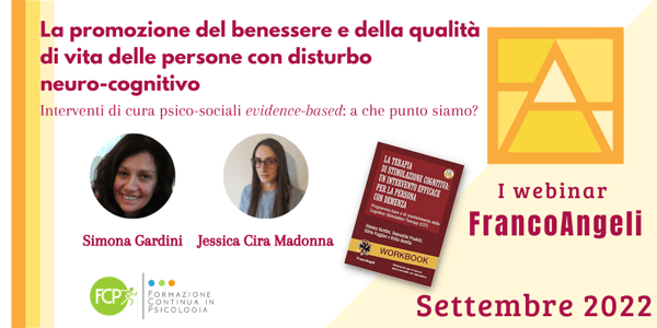 La promozione del Benessere e della Qualità di Vita delle persone con Demenza