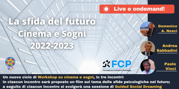 La Sfida del Futuro. 3 Workshop di Guided Social Dreaming