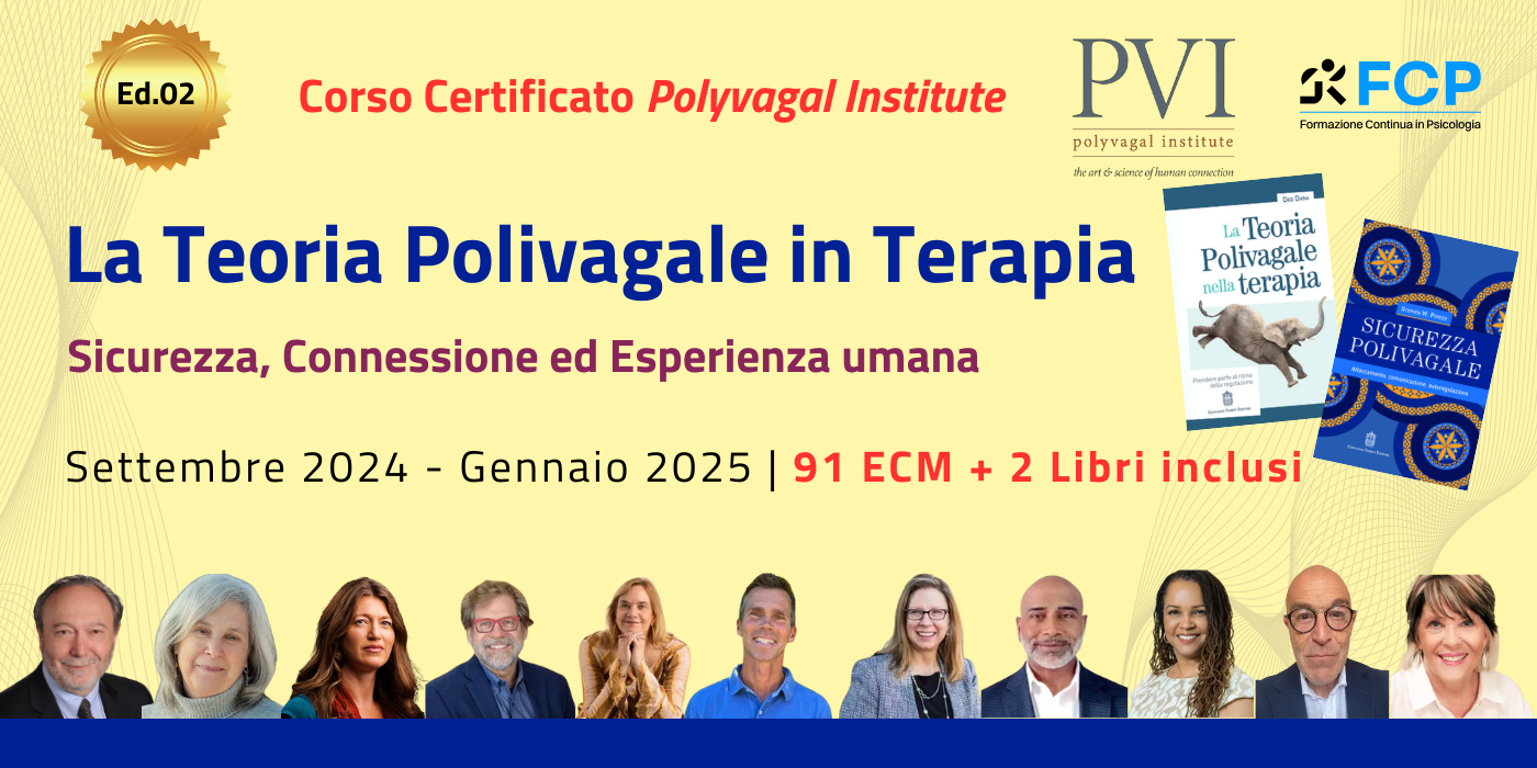 Certificato internazionale del Polyvagal Institute La Teoria Polivagale in terapia