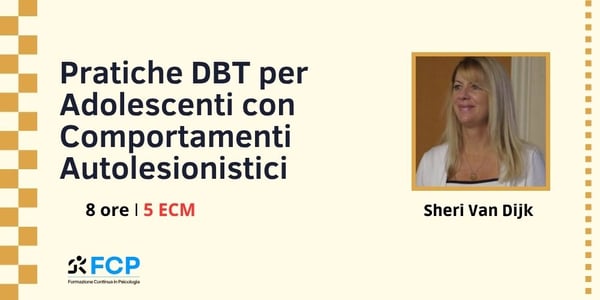 Pratiche DBT per adolescenti con comportamenti autolesionistici
