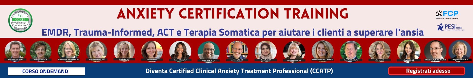 Anxiety Certification Training