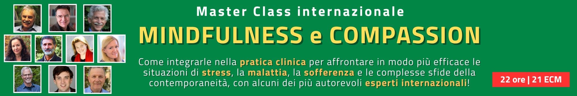 MINDFULNESS E COMPASSION MASTERCLASS