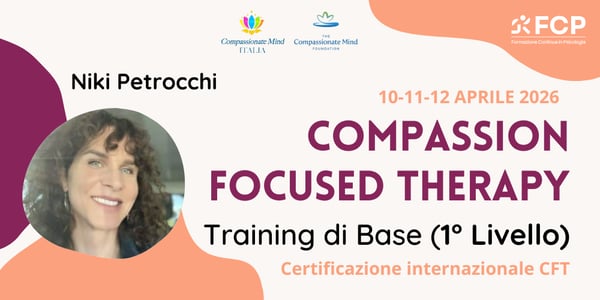Compassion Focused Therapy – Training di Base (1° Livello). Aprile 2026