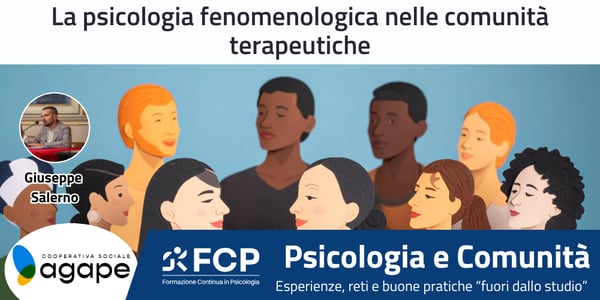 La psicologia fenomenologica nelle comunità terapeutiche