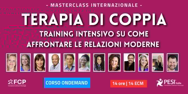 Terapia di coppia: training intensivo su come affrontare le relazioni moderne