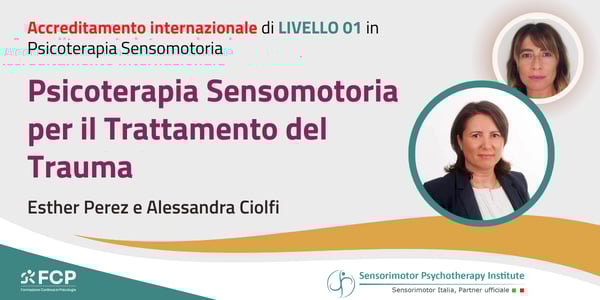 Psicoterapia Sensomotoria per il trattamento del Trauma - Liv01 Ed10 - Nov2026